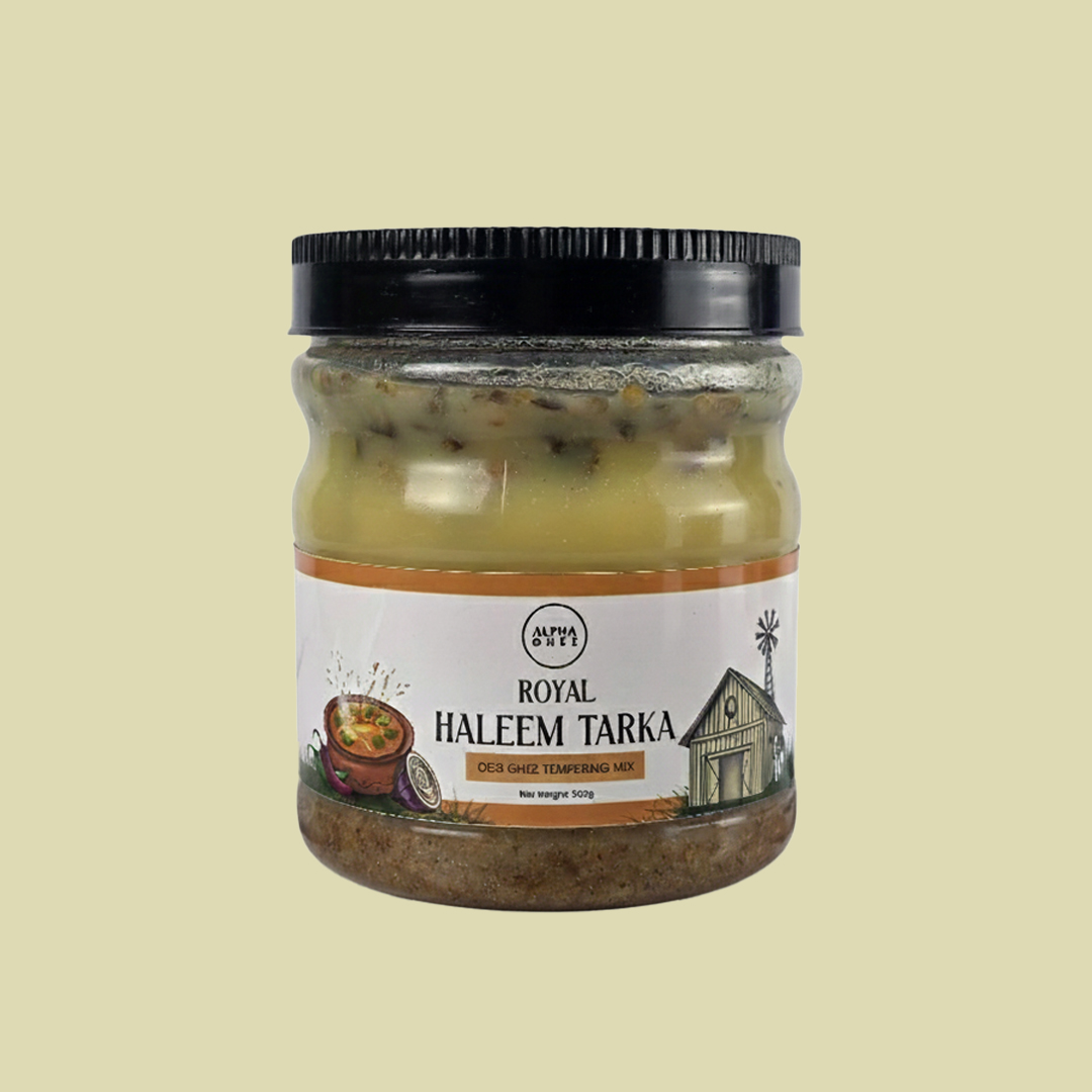 Organic Royal Haleem Tarka – Ready-to-Use with Fried Onions & Ghee 500g