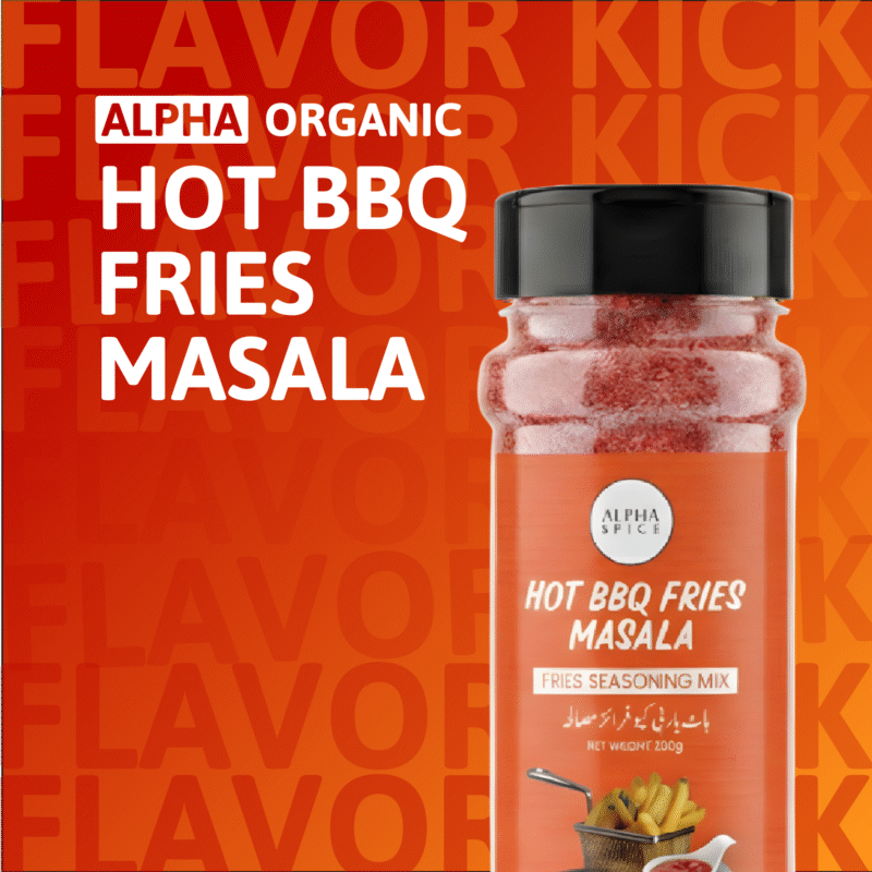 Hot BBQ Fries Masala