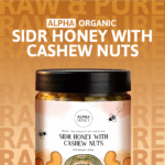 sidr honey with cashew nuts-alphaorganic.pk