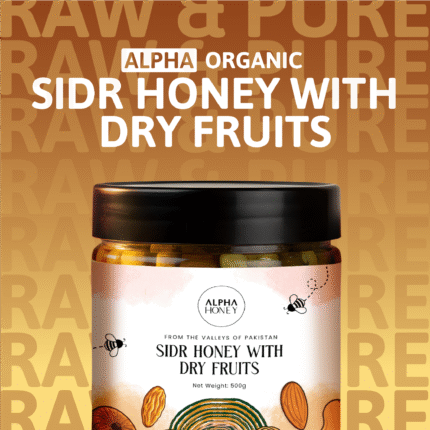 sidr honey with dry fruits-alphaorganic.pk